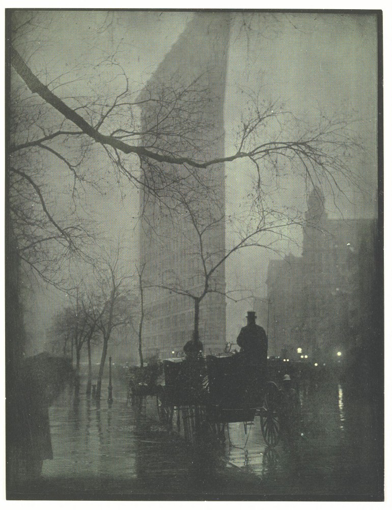 edward steichen, the flatiron, evening, 1906